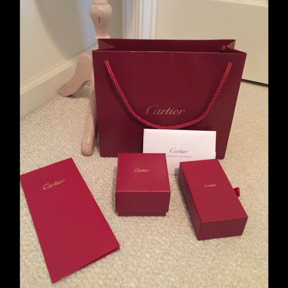 Cartier Trinity Ring Designer 53/5.5 complete now over $4000